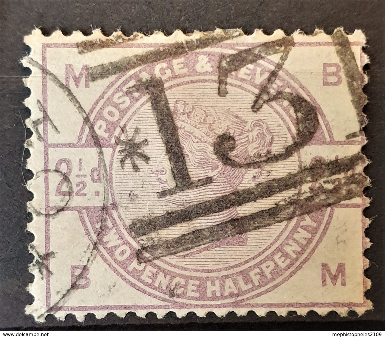 GREAT BRITAIN 1883-84 - Canceled - Sc# 101 - 2.5d - Gebraucht
