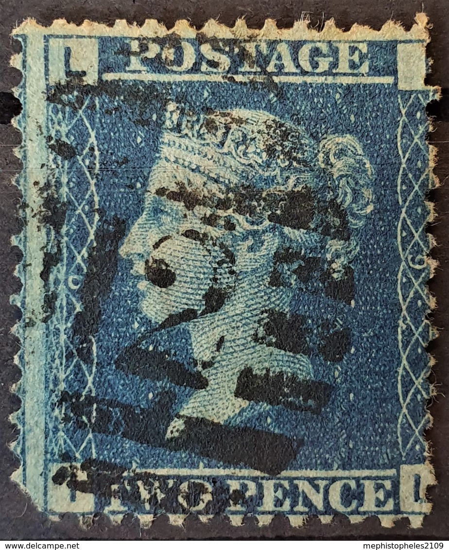 GREAT BRITAIN 1858/69 - Canceled - Sc# 29 - Plate 9 - 2d - Usati