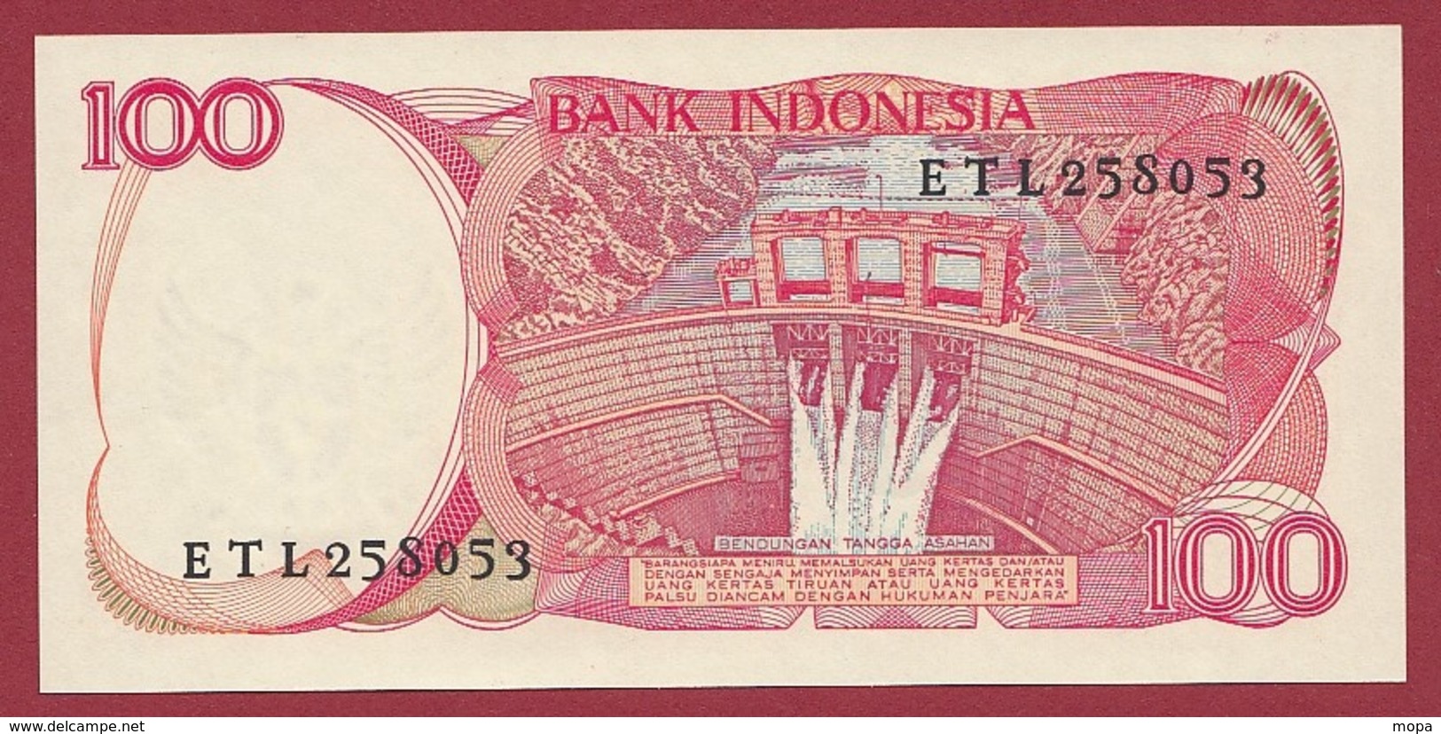 Indonésie  100 Rupiah 1984  ----UNC - Indonésie