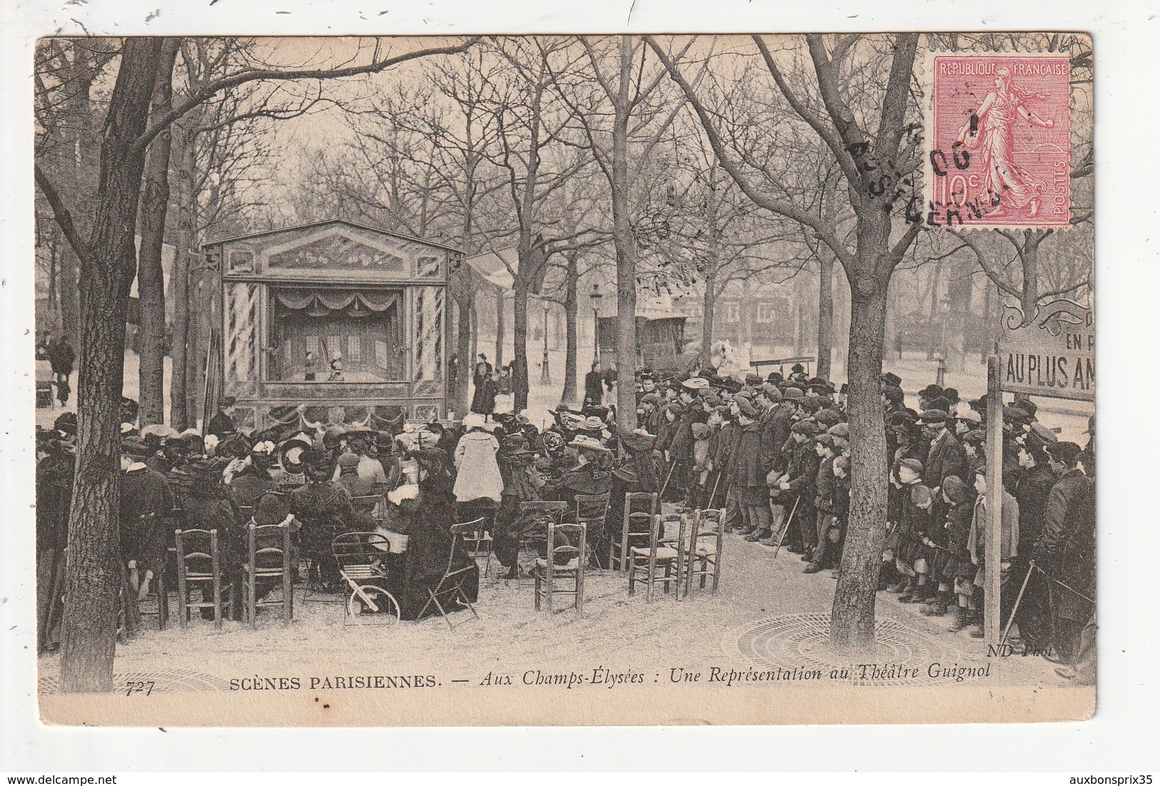 PARIS - CHAMP ELYSEES - UNE REPRESENTATION AU THEATRE GUIGNOL - 75 - Champs-Elysées