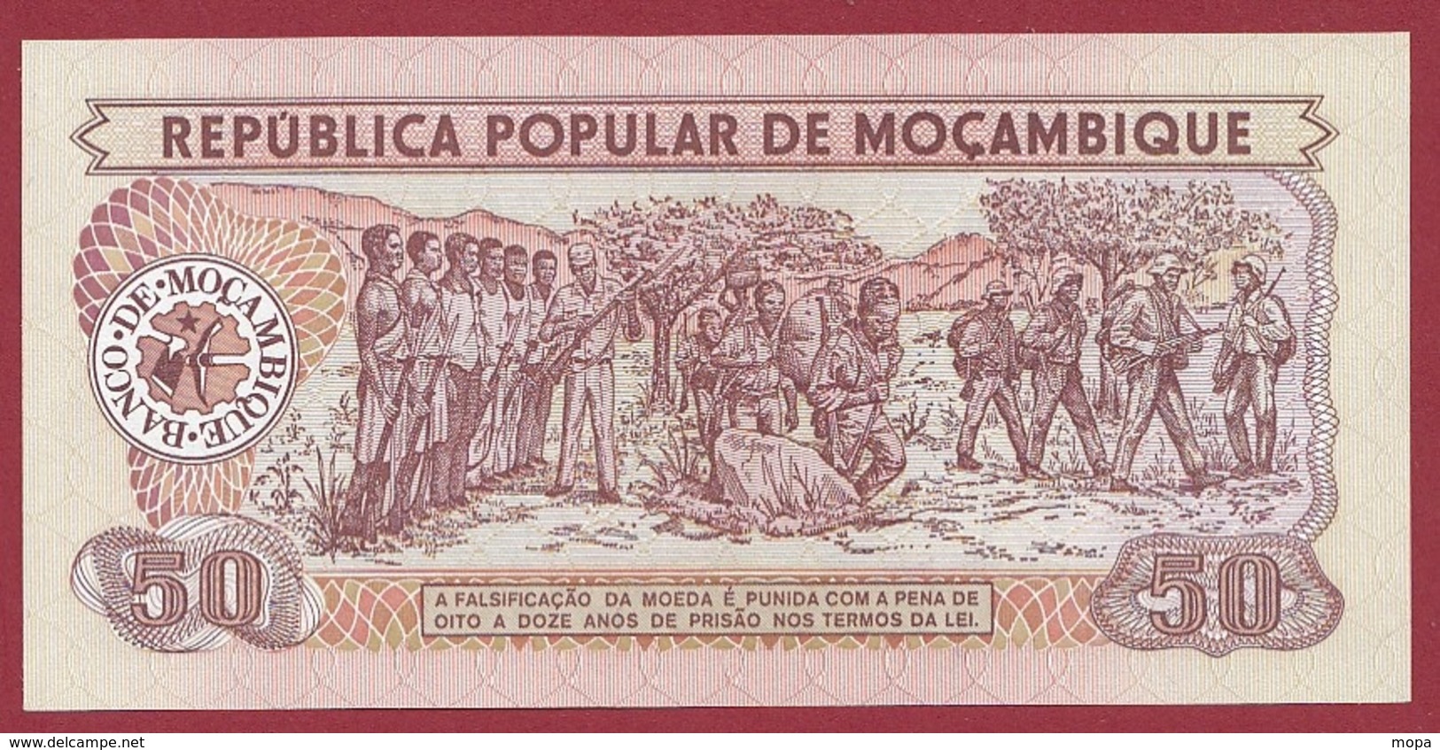 Mozambique  50 Méticais 16/06/1986   ----UNC - Mozambique