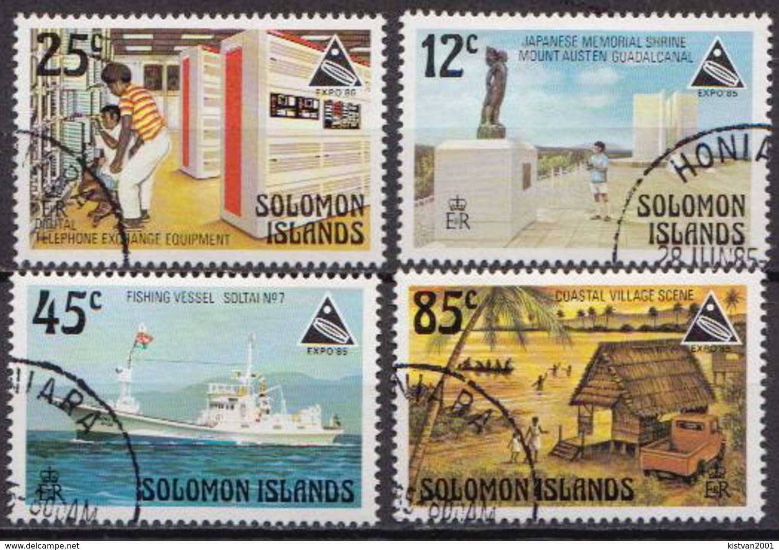 British Solomon Islands Used Set - Other & Unclassified