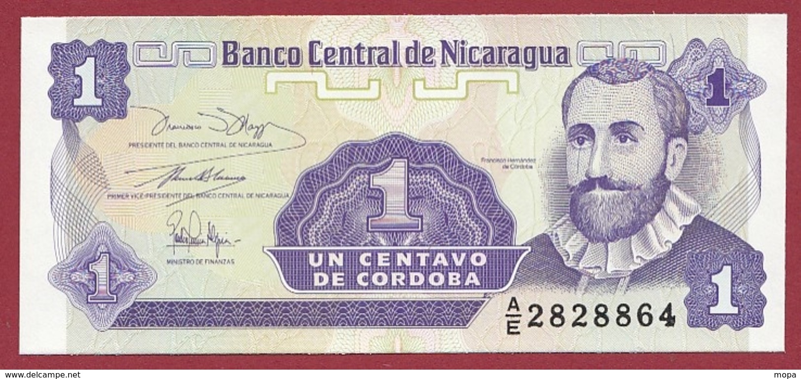 Nicaragua  1 Centavo  1991   ----UNC - Nicaragua