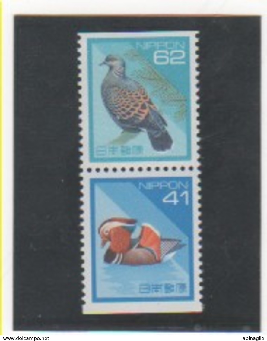 JAPON 1992 YT N° 2019-20b NEUFS** MNH - Neufs