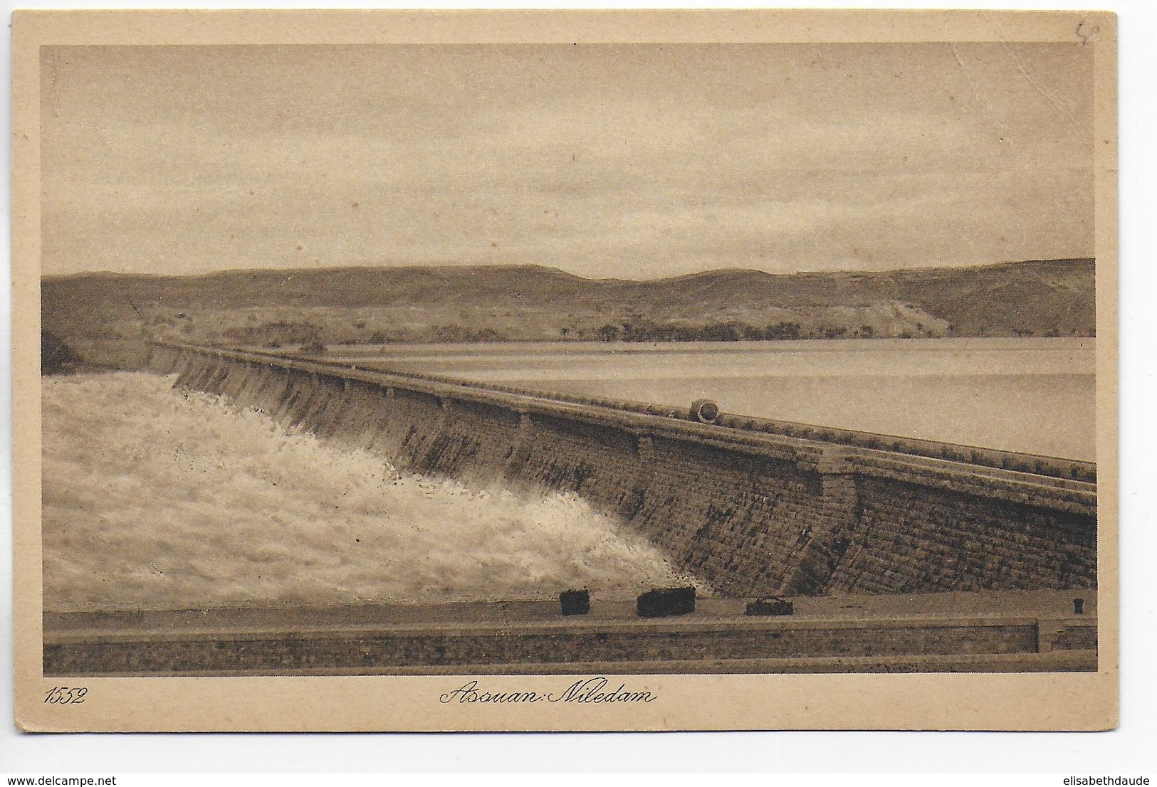 SYRIE - 1936 - CARTE De ASSOUAN (EGYPTE) EXPEDIEE De DAMAS => BRUXELLES - Storia Postale