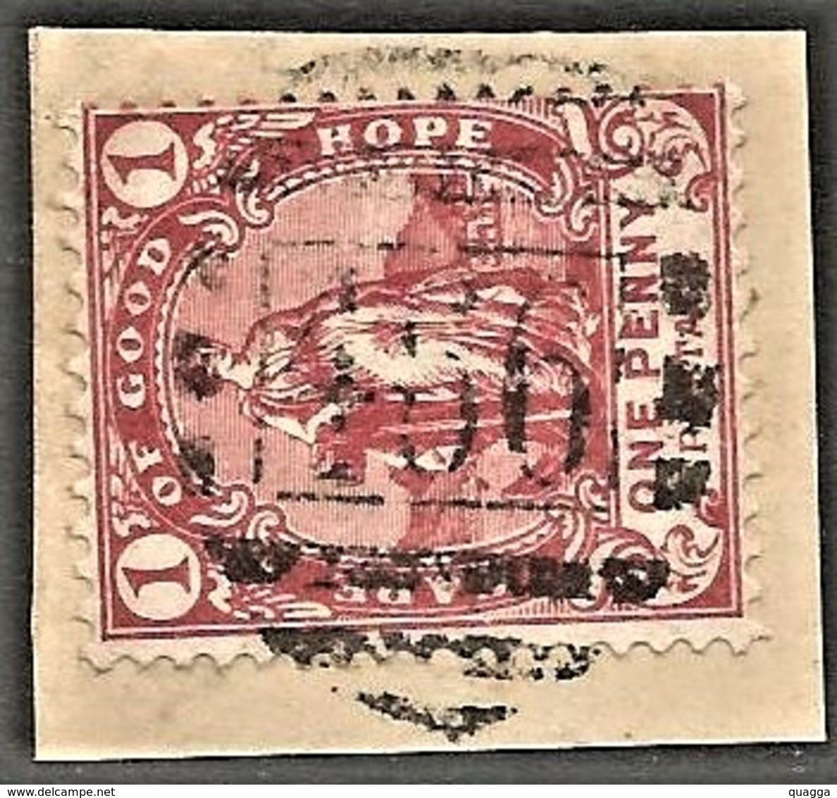 Cape Of Good Hope. BONC 466 = STRYDENBURG Postmark Cancel. - Kap Der Guten Hoffnung (1853-1904)