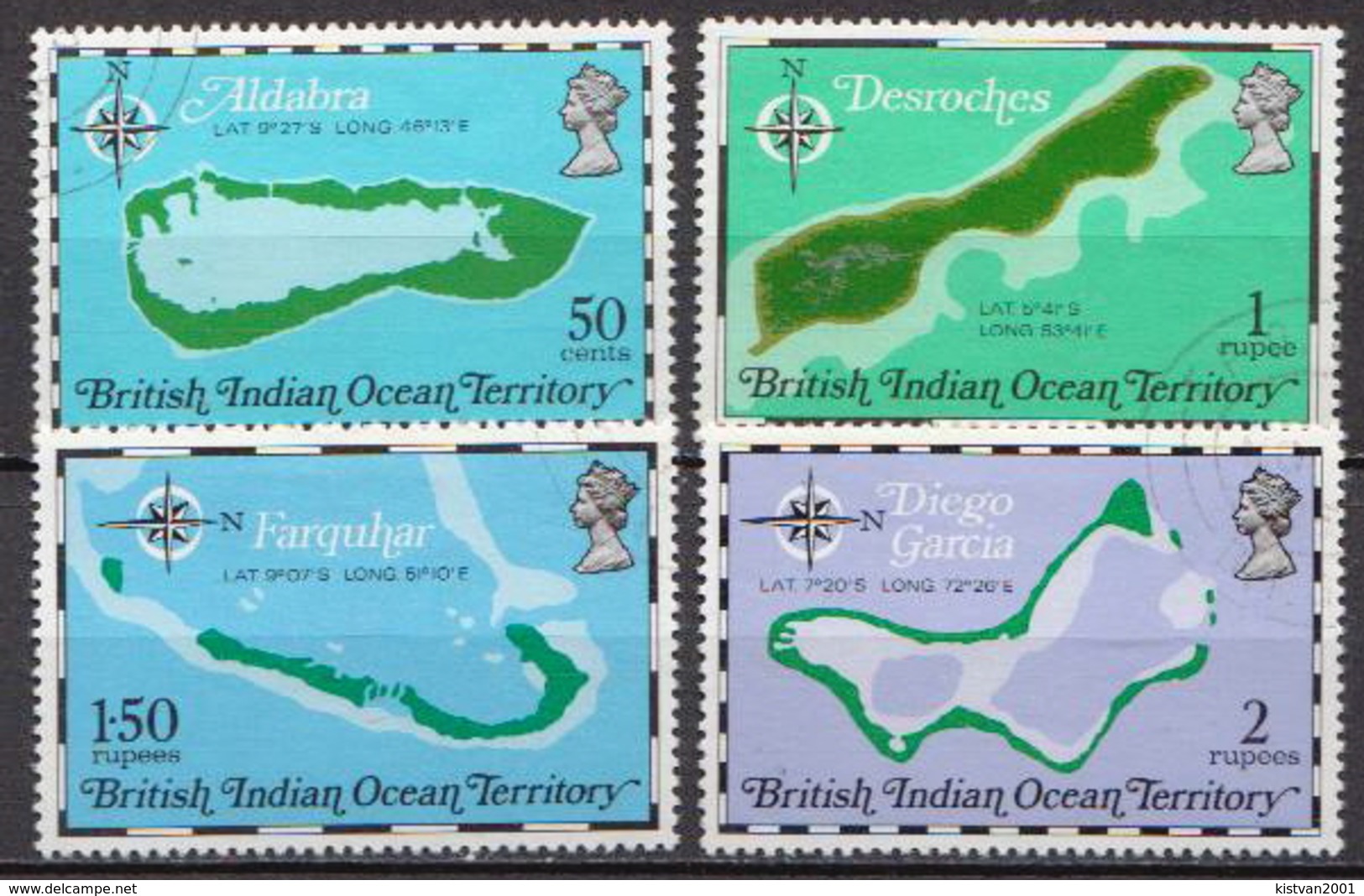 British Indian Ocean Territory Used Set - Geography