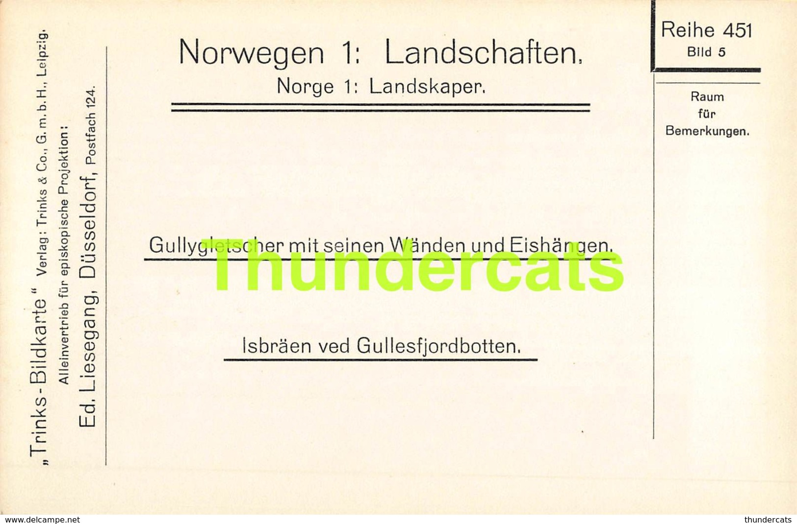 CPA CARTE DE PHOTO NORGE NORWAY ISBRAEN VED GULLESFJORDBOTTEN - Norvège