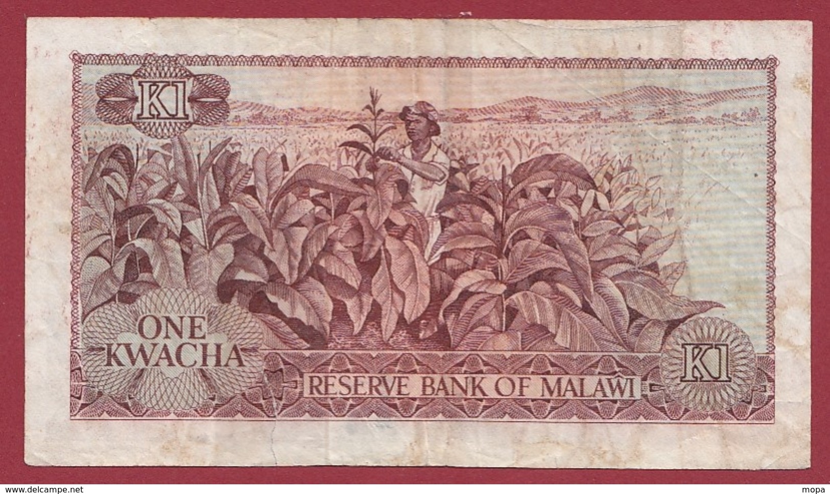 Malawi 1 Kwacha 1973 Dans L 'état  (ND----KM:10a)--- TRES RARE---TRES FORTE COTE EN UNC - Malawi