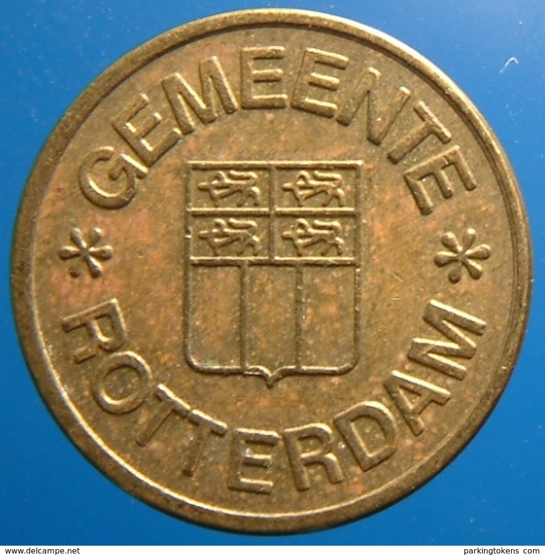 KB166-1 - GEMEENTE ROTTERDAM - Rotterdam - B 20.0mm - Koffie Machine Penning - Coffee Machine Token - Professionals/Firms