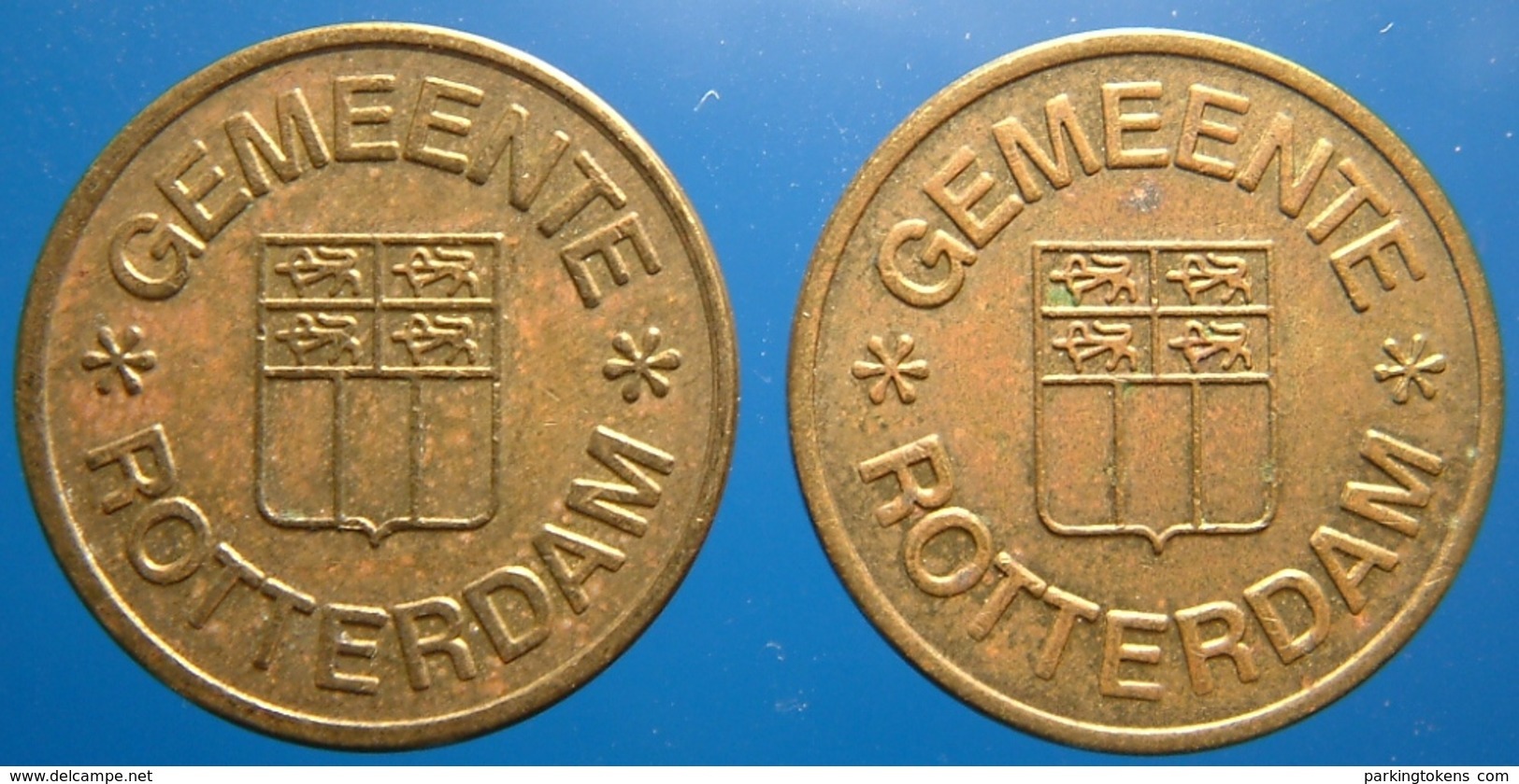 KB166-1 - GEMEENTE ROTTERDAM - Rotterdam - B 20.0mm - Koffie Machine Penning - Coffee Machine Token - Profesionales/De Sociedad