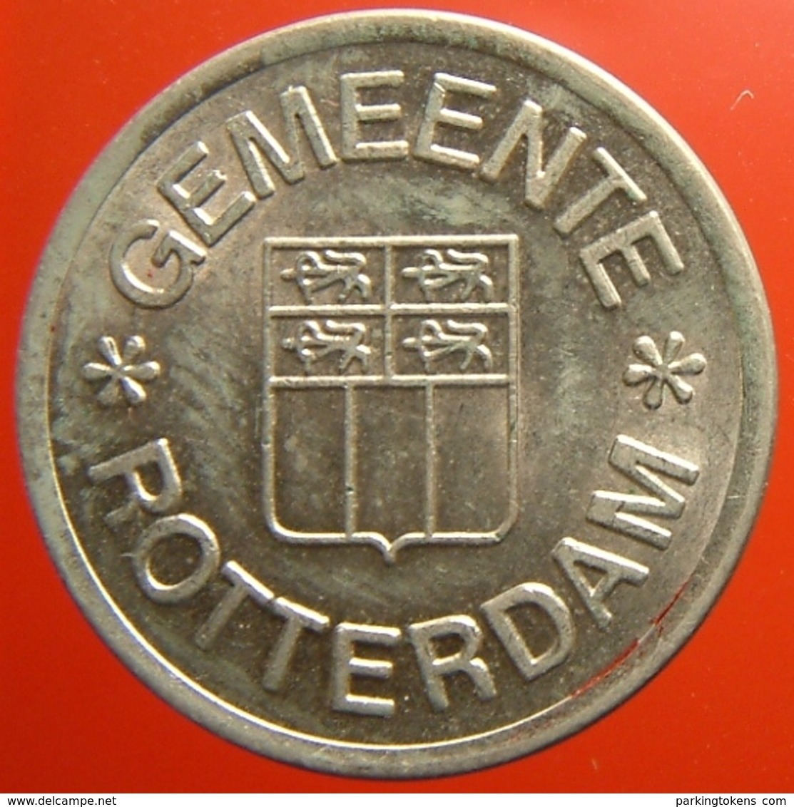 KB166-2 - GEMEENTE ROTTERDAM - Rotterdam - WM 22.5mm - Koffie Machine Penning - Coffee Machine Token - Professionali/Di Società