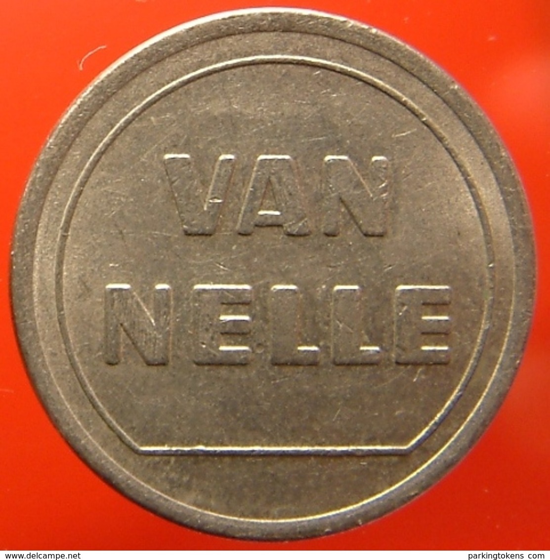 KB313-1 - VAN NELLE - Rotterdam - WM 22.5mm - Coffee Machine Token - Profesionales/De Sociedad