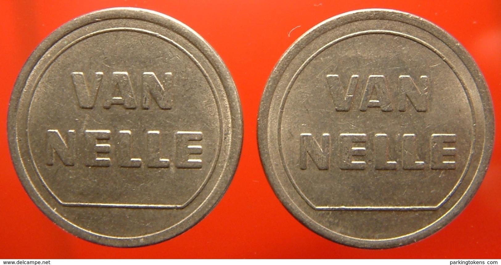 KB313-1 - VAN NELLE - Rotterdam - WM 22.5mm - Coffee Machine Token - Profesionales/De Sociedad