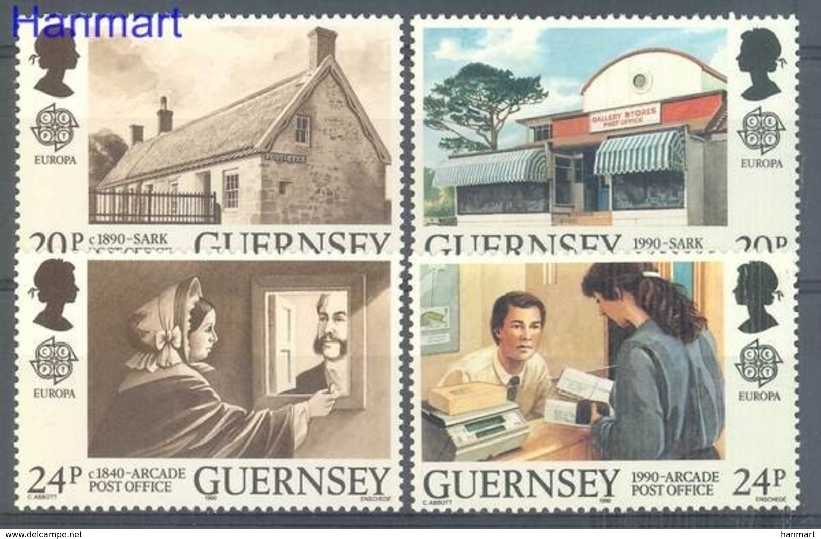 Guernsey 1990 Mi 483-486 MNH ( ZE3 GRN483-486 ) - Guernesey