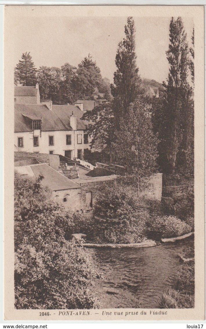 - Pont - Aven : Une Vue Prise Du Viaduc - Pont Aven