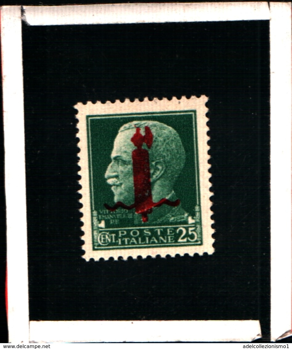 91051) ITALIA-25C.- Emissione "imperiale" Con Soprastampa Diversa - 1944  -MNH**- - Altri & Non Classificati