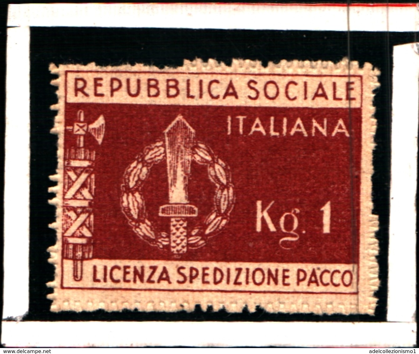 91052) ITALIA-Marca Per Spedizione Pacchi Fino A 1kg - Franchigia Militare - 1944 -MNH**- - Autres & Non Classés