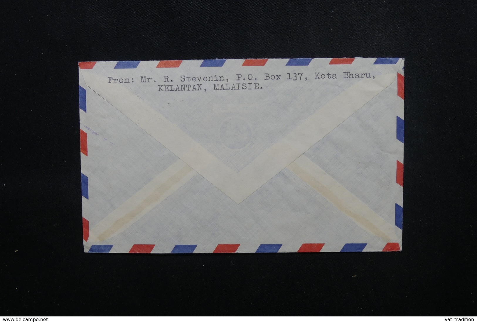 MALAISIE - Enveloppe De Kota Bharu Pour La France En 1963 , Affranchissement Plaisant - L 54033 - Malaysia (1964-...)