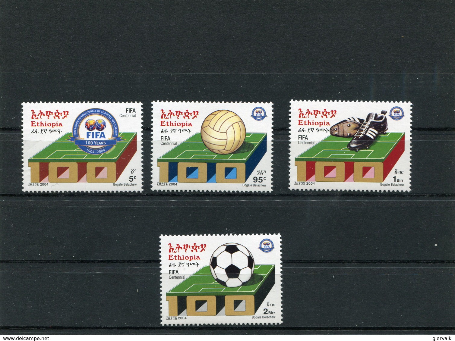 ETHIOPIA 2004 Fifa.MNH. - Ethiopie