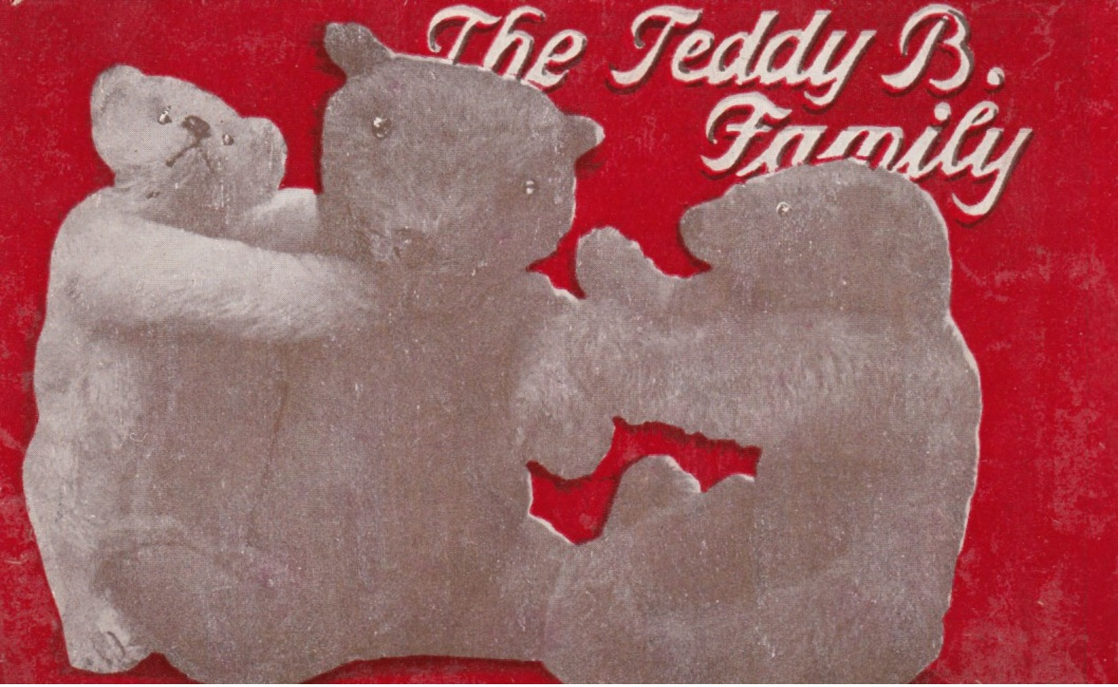 Teddy Roosevelt As A "Teddy" Bear , 1907 - Présidents