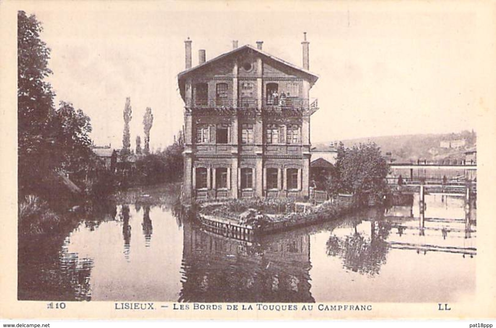 14 - LISIEUX : Les Bords De La Touques Au Campfranc - CPA - Calvados - Lisieux