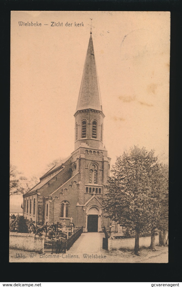 WIELSBEKE  ZICHT DER KERK - Wielsbeke