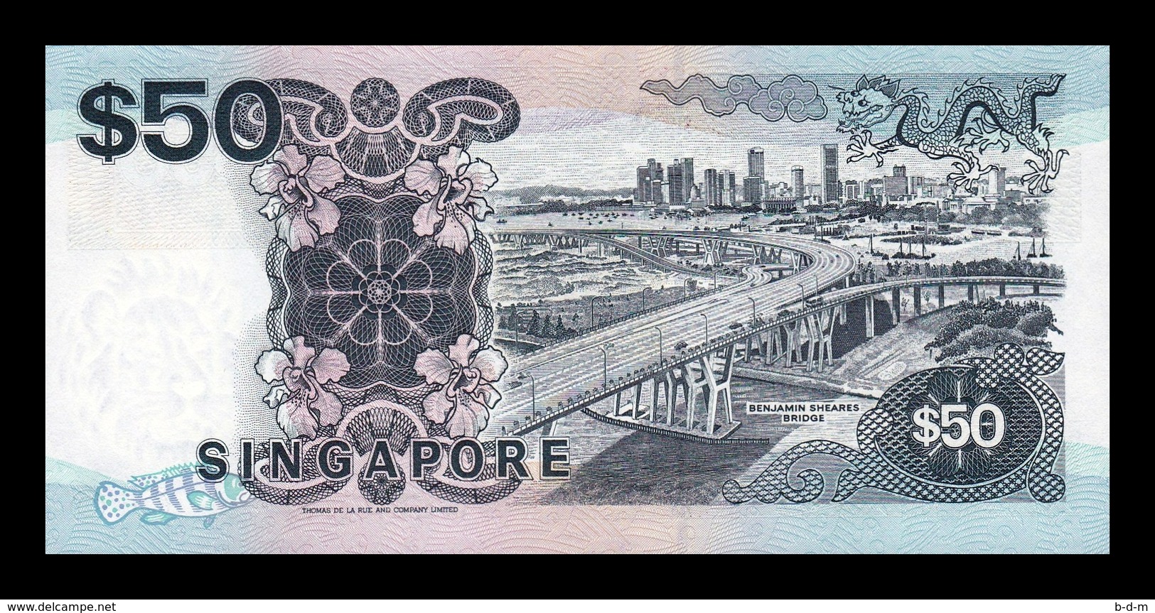 Singapur Singapore 50 Dollars 1997 Pick 36 SC UNC - Singapur