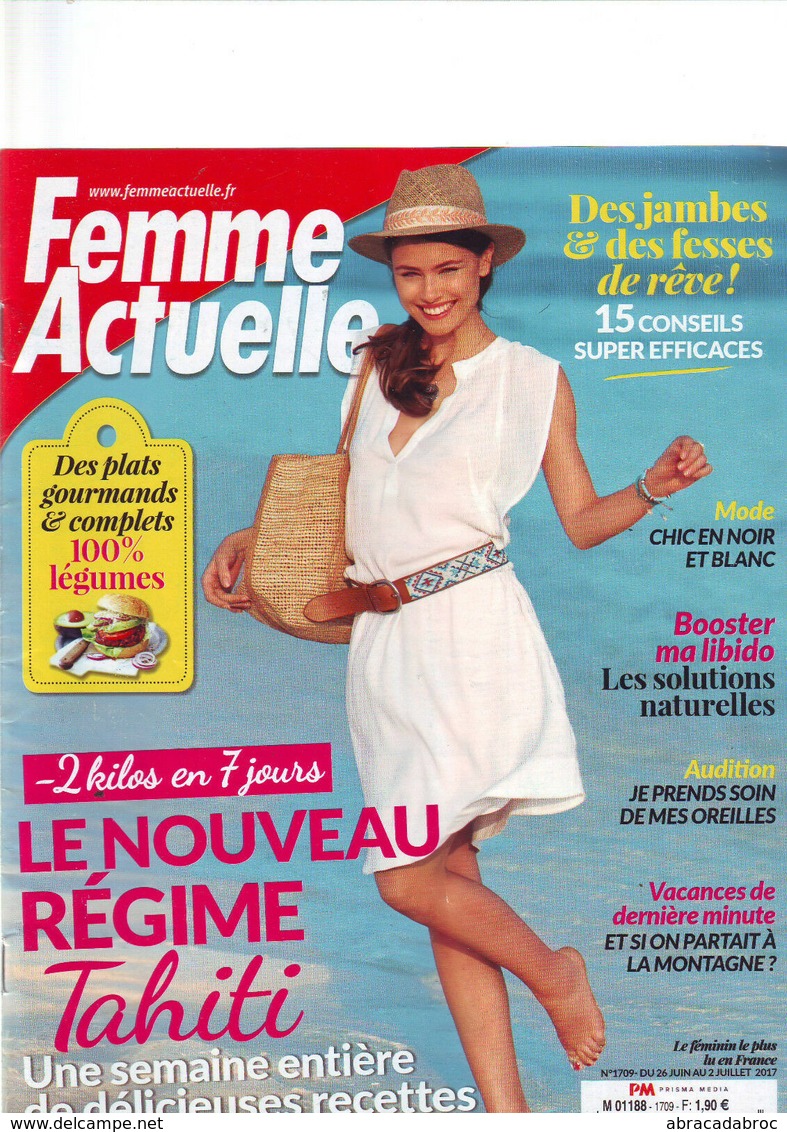 Magazine Feminin - Femme Actuelle - Juin/juillet 2017 - Medicina & Salute