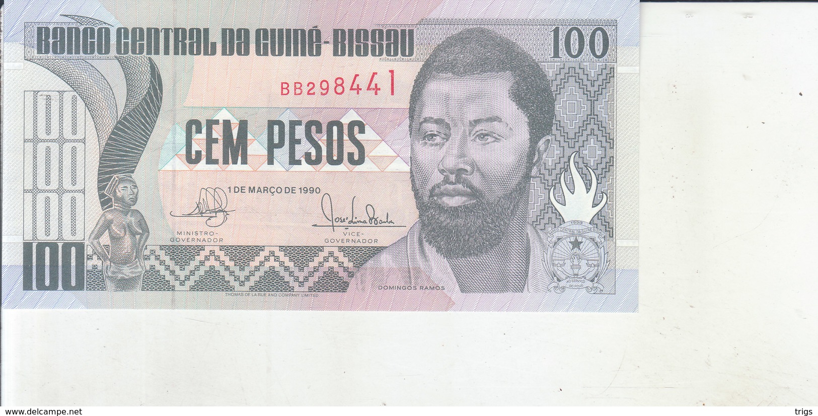 Guinee Bissau - 100 Pesos - Guinee-Bissau