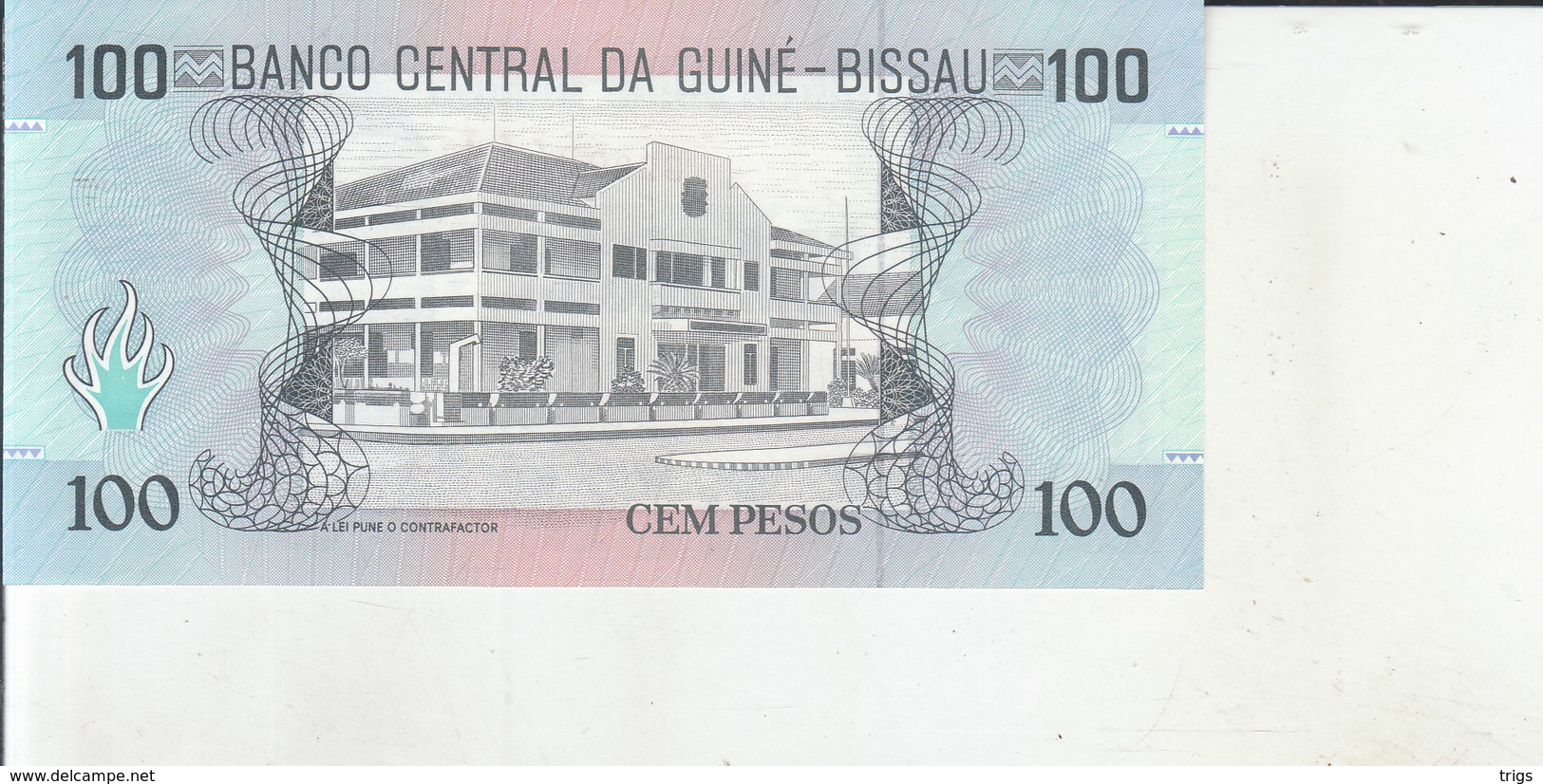 Guinee Bissau - 100 Pesos - Guinea-Bissau