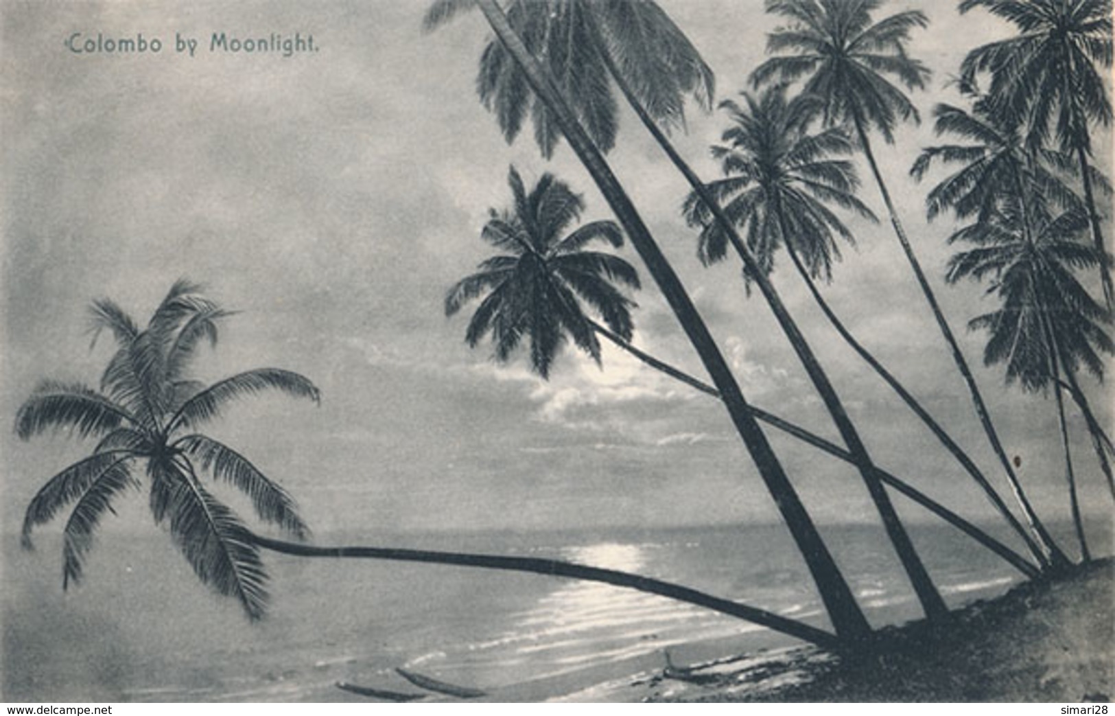 COLOMBO - N° 4 - BY MOONLIGHT - Sri Lanka (Ceylon)