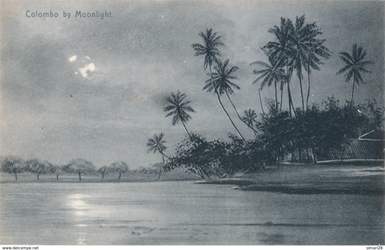 COLOMBO - N° 6 - BY MOONLIGHT - Sri Lanka (Ceylon)