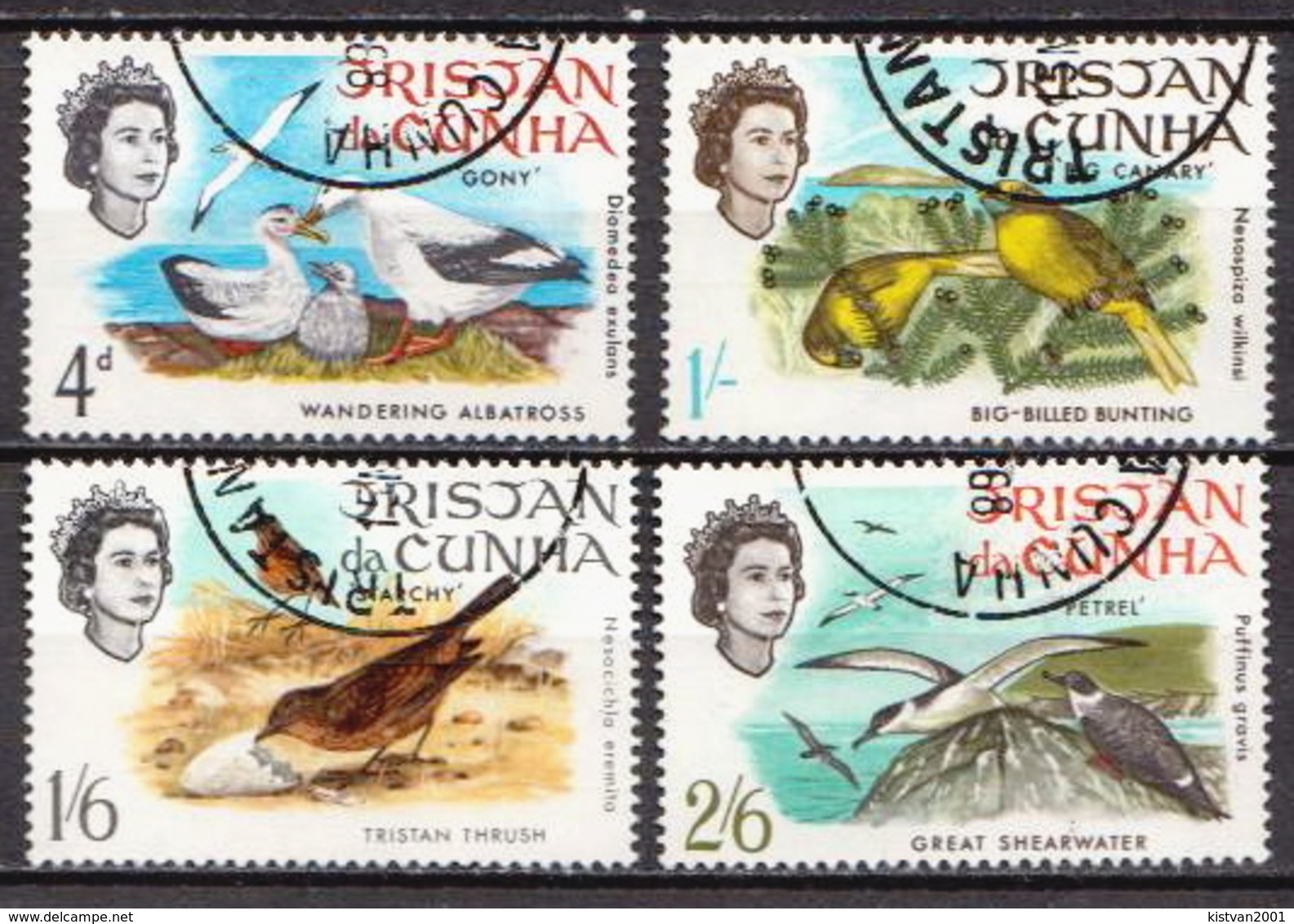 Tristan Da Cunha Used Set - Other & Unclassified