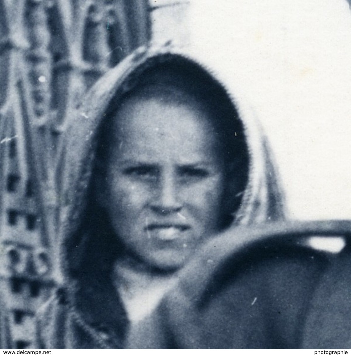 Tunisie Carthage Etude Portrait Musicien Ancienne Photo Leon Lemaire 1935 - Afrique