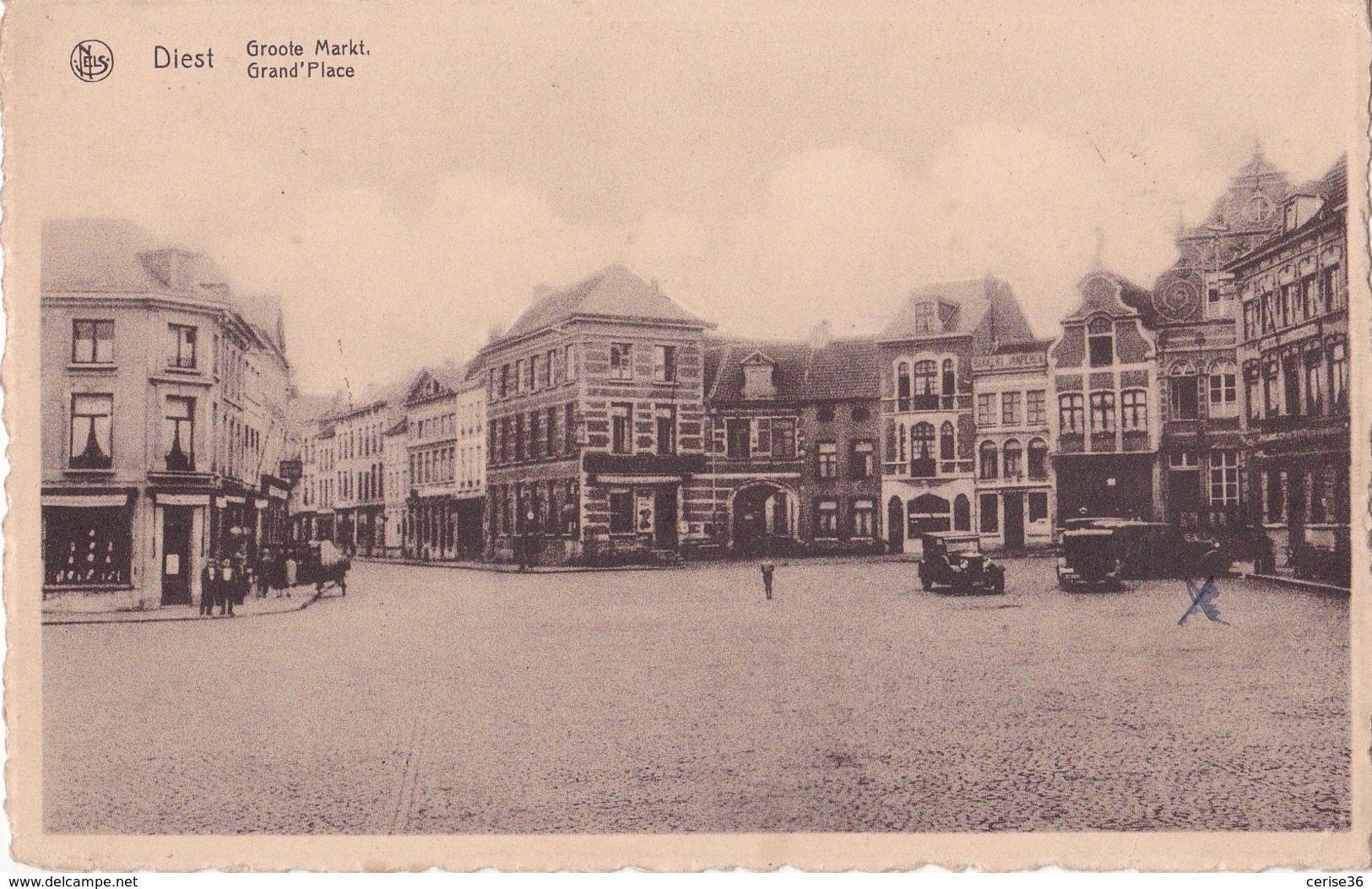 Diest Groote Markt Circulée En 1948 - Diest