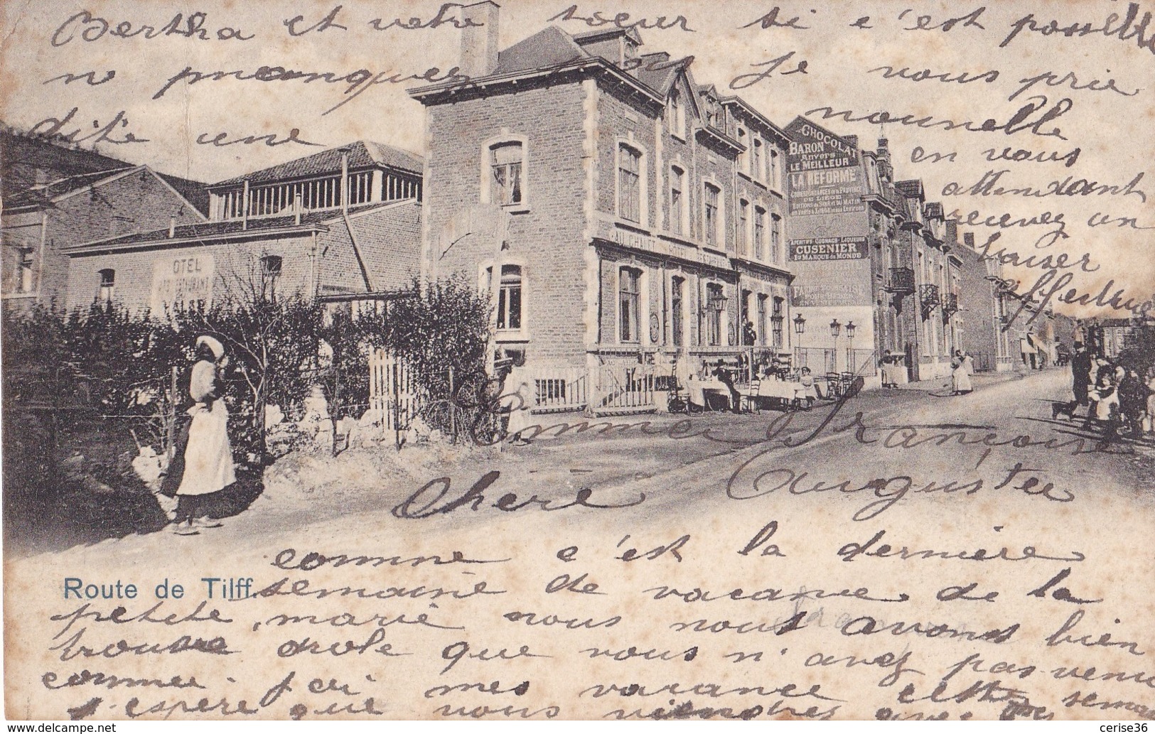 Route De Tilff Et L'Hôtel Restaurant Le Châlet - Esneux