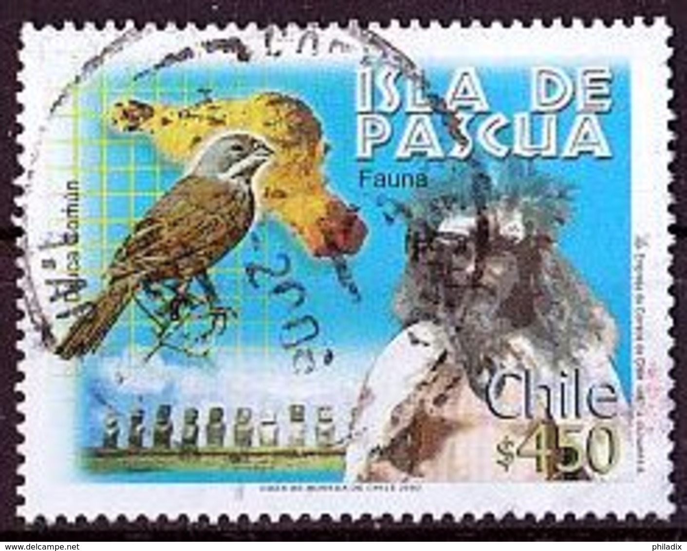 (2047) Chile 2002 Easter Island O Used/gestempelt (A-8-9) - Chile