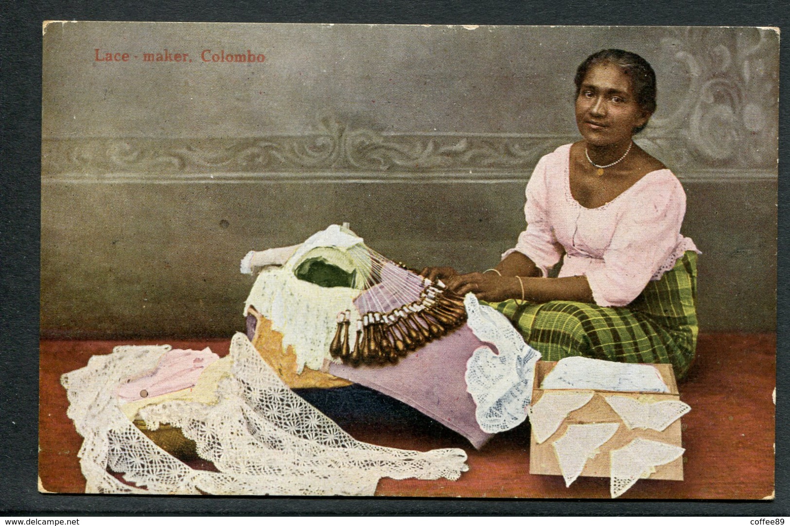 ASIE - SRI LANKA - CEYLON - Lace Maker - Colombo - Dentelles - Dentellière - Sri Lanka (Ceylon)