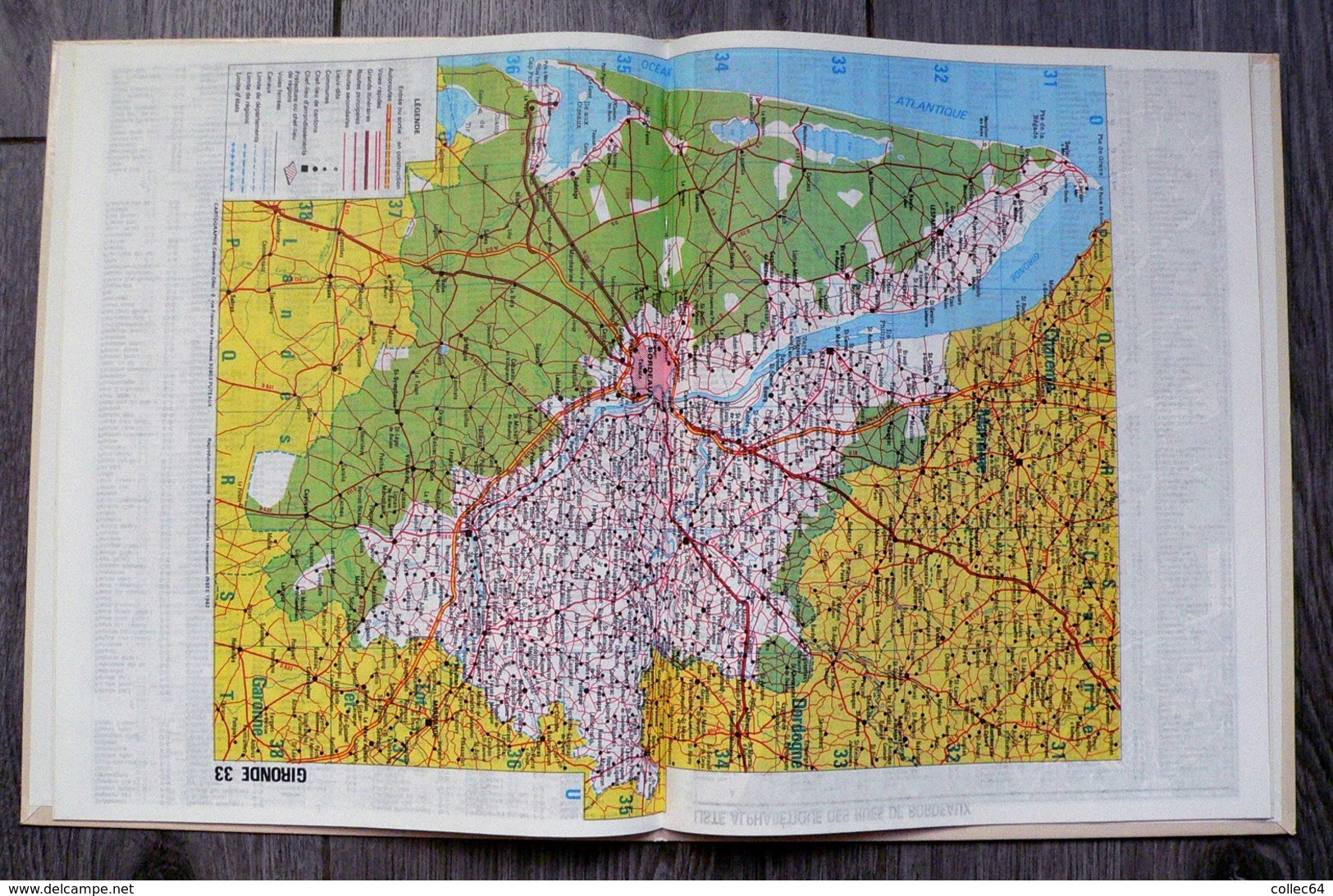 Almanach De La Poste 1993 - Bordeaux (33) - Grand Format : 1991-00