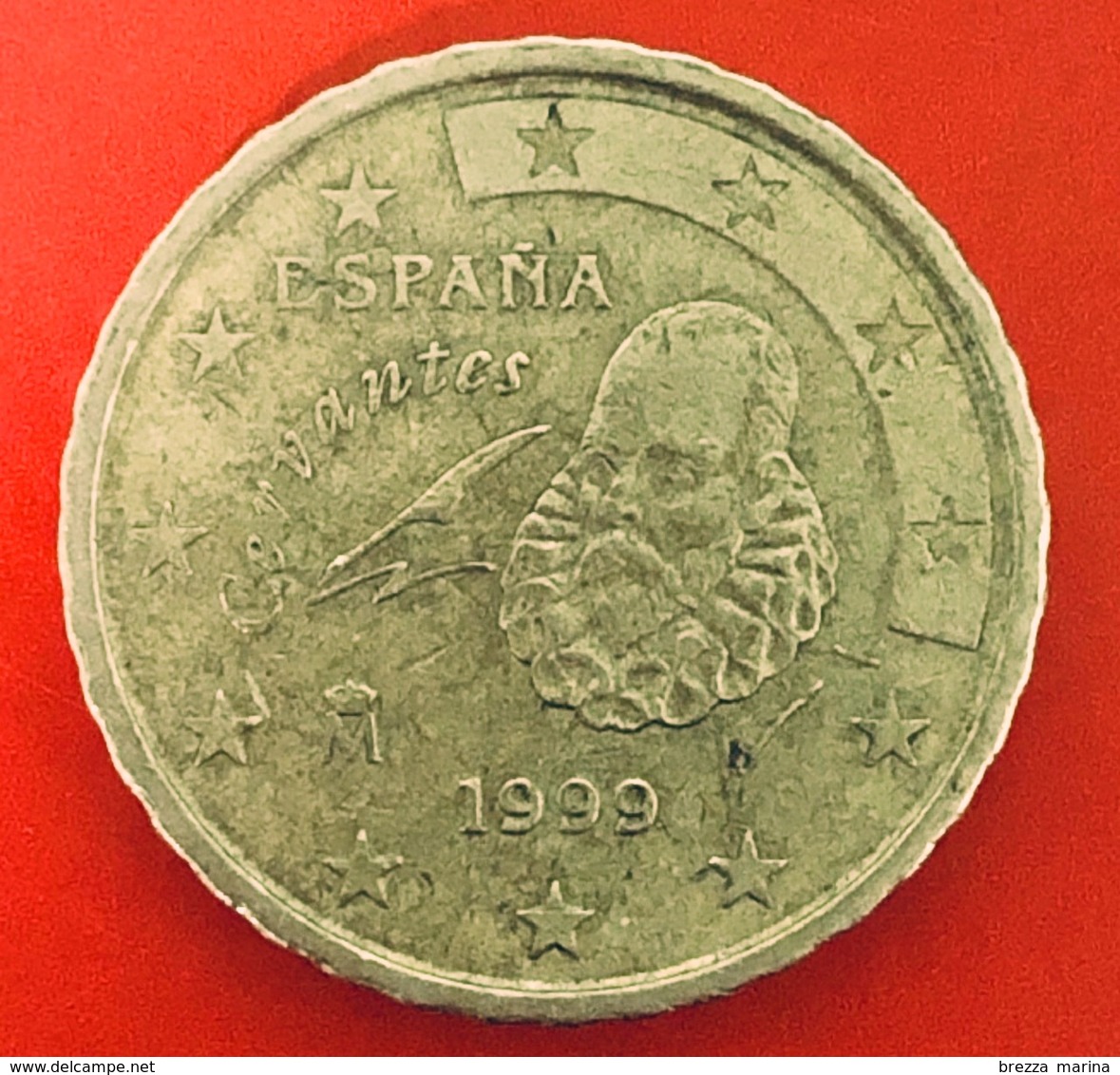 SPAGNA - 1999 - Moneta - Ritratto Di Miguel De Cervantes - Euro - 0.10 - Malta