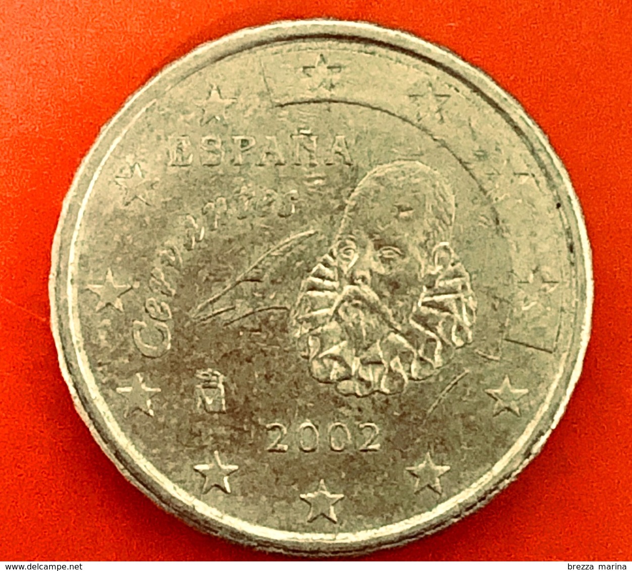 SPAGNA - 2002 - Moneta - Ritratto Di Miguel De Cervantes - Euro - 0.10 - Malta