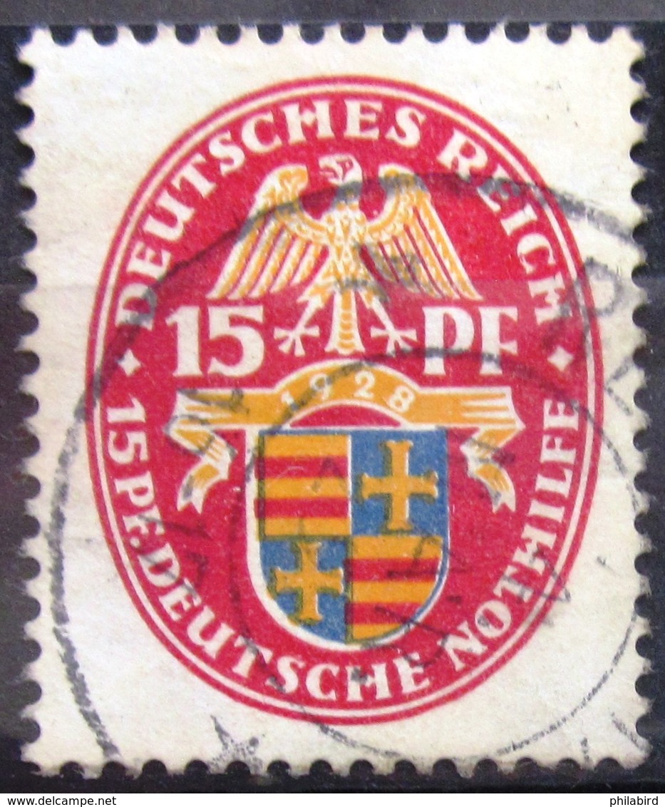 ALLEMAGNE  EMPIRE                    N° 418                     OBLITERE - Oblitérés