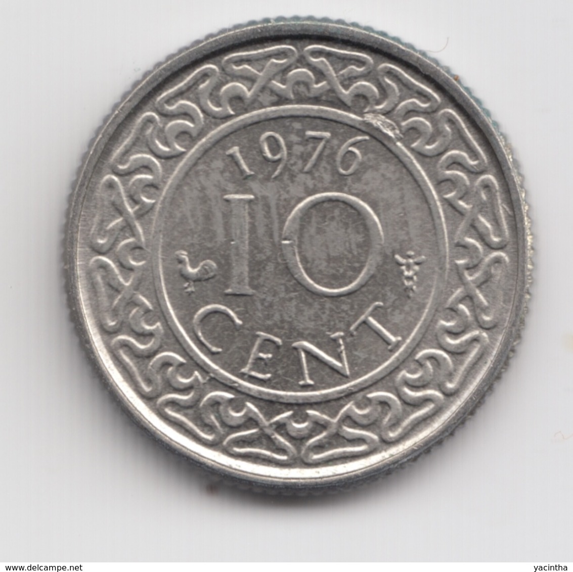 @Y@    Suriname  10   Cent   1976    (4641) - Surinam 1975 - ...