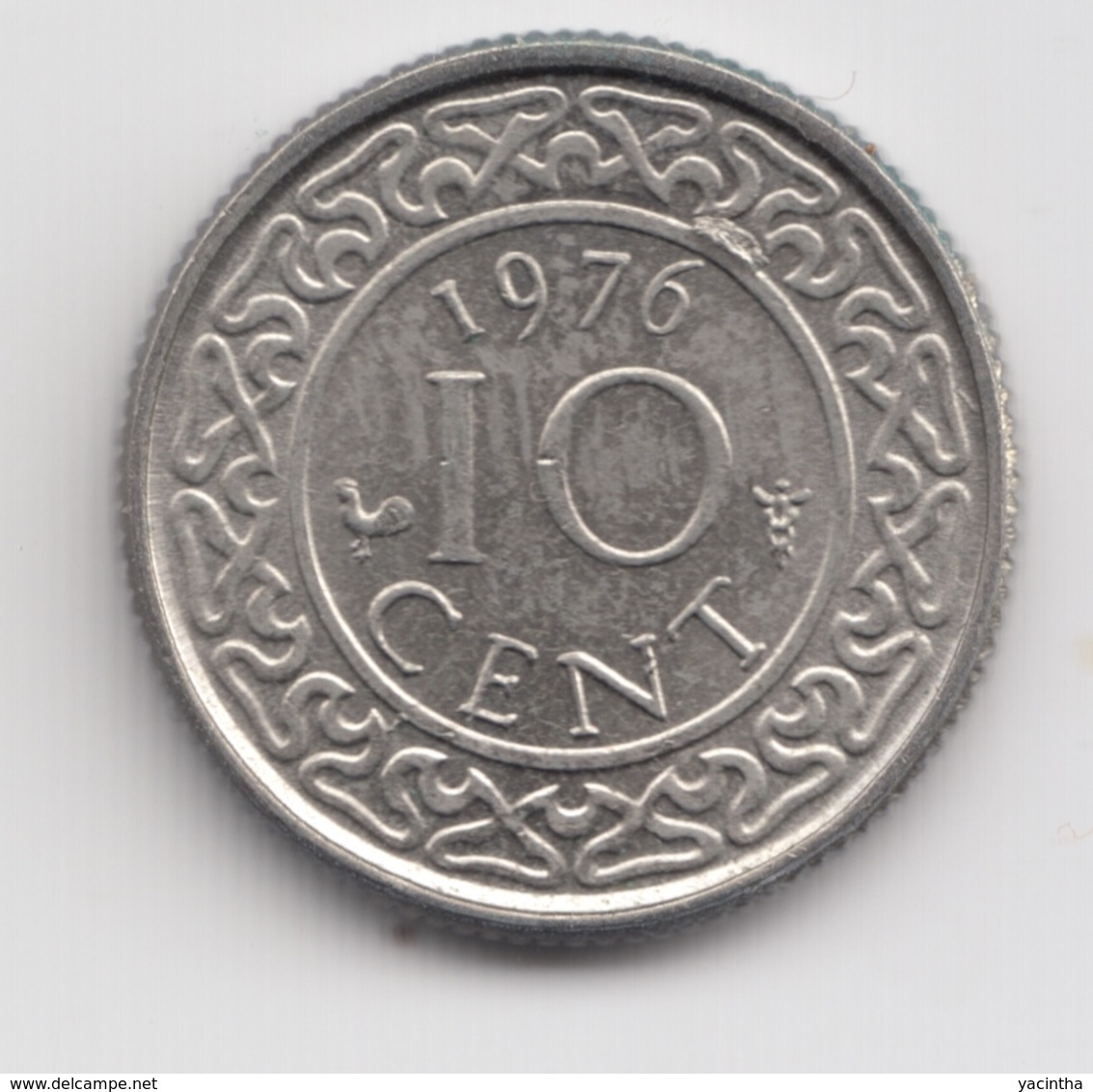 @Y@    Suriname  10   Cent   1976    (4641) - Suriname 1975 - ...
