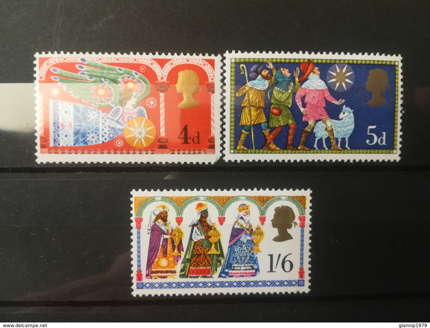 FRANCOBOLLI STAMPS GRAN BRETAGNA GREAT BRITAIN 1969 MNH** NUOVI SERIE COMPLETA COMPLETE NATALE CHRISTMAS NOEL - Nuovi