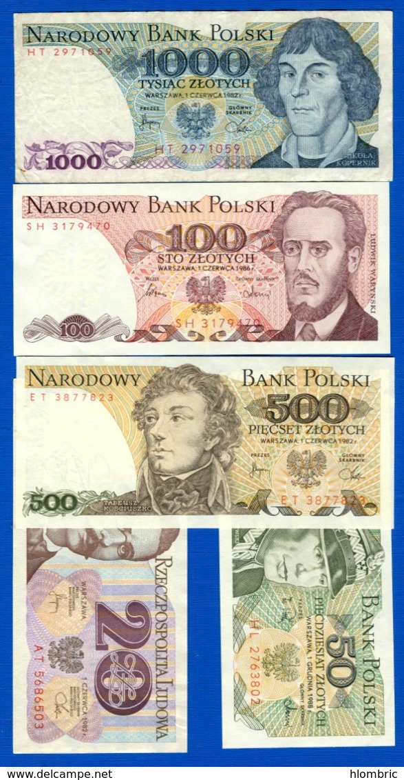 Pologne  9  Billets - Pologne