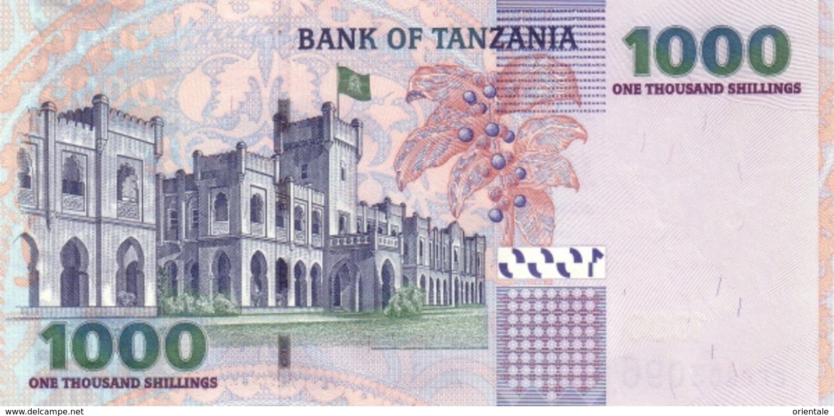 TANZANIA P. 36b 1000 S 2003 UNC - Tanzanie