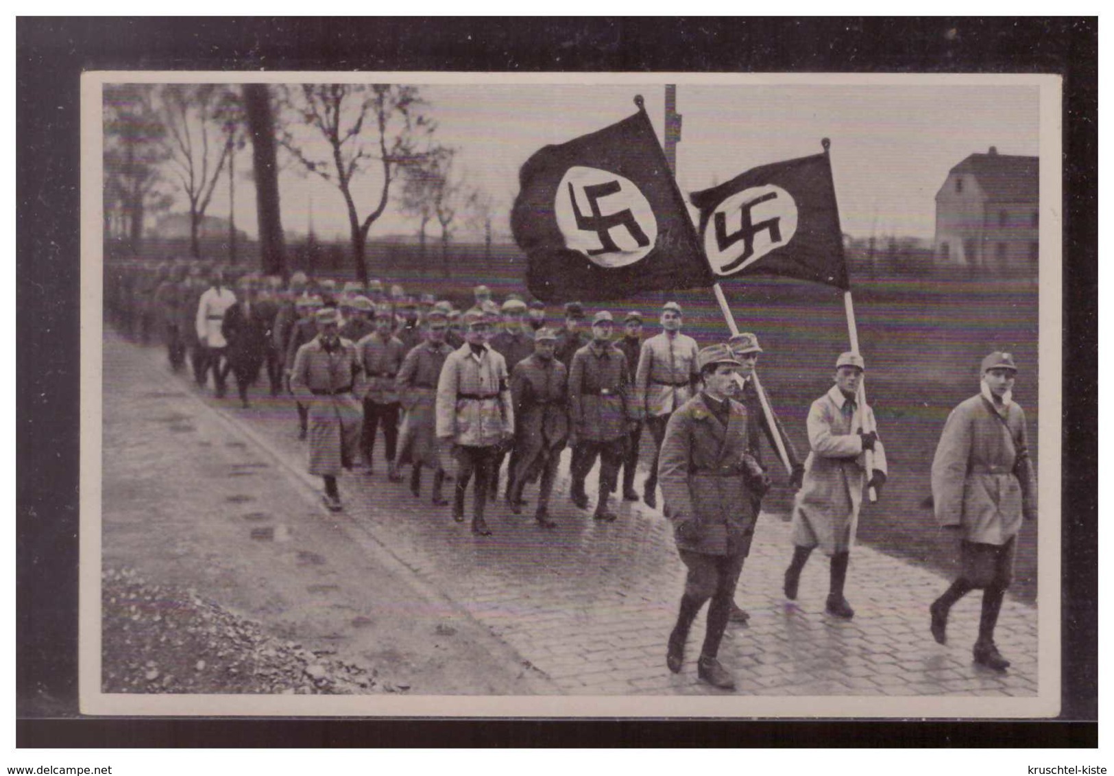 Dt.-Reich (009064) Propaganda Sammelbild, Deutschland Erwacht, Bild 11, Übung Der SA Vor Den Toren In München 1923 - Storia Postale