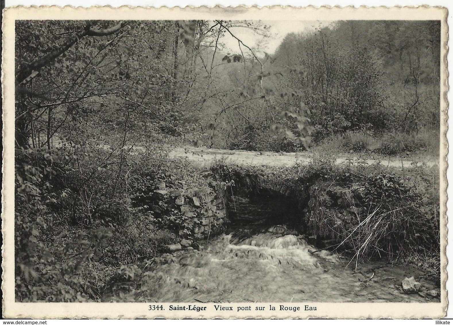 Saint-Léger - Vieux Pont Sur La Rouge Eau - Saint-Léger